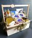 Подарочная корзина с сыром и конфетами №901 901 фото 2