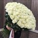 Букет 101 белая роза, 90-100 см (Эквадор) 16070 фото 1
