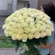 Букет 101 біла троянда, 90-100 см (Еквадор) 16070 фото 2