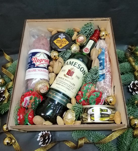 Мужской подарочный набор на новый год + Напиток дополнительно №1055 1055 фото