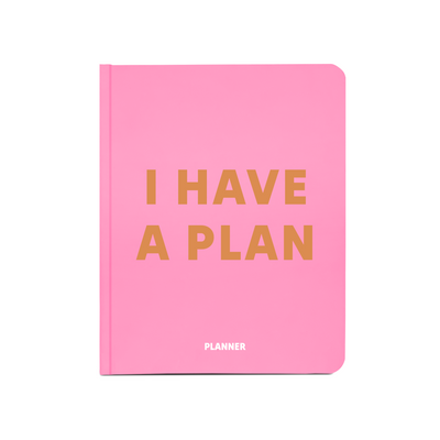 Планер "I HAVE A PLAN" розовый 50-280 фото